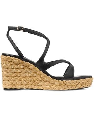 Jimmy Choo Ayla Wedge-Sandalen 85Mm - Mettallic