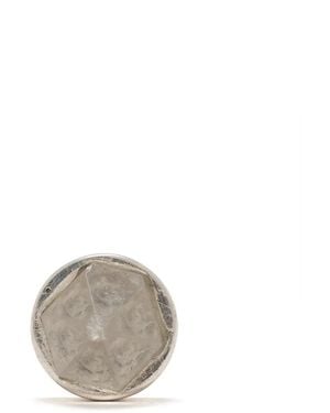 Parts Of 4 Herkimer Spike Stud Earring - Metallic