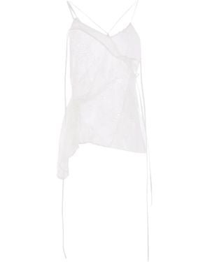 Ann Demeulemeester Vepa Top - White