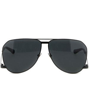 Saint Laurent 690 Dust Sunglasses - Black