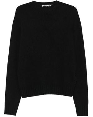 Palm Angels Pullover mit Rundhalsausschnitt - Schwarz