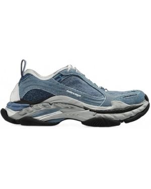 Balenciaga Triple S.2 Denim Trainer - Blue