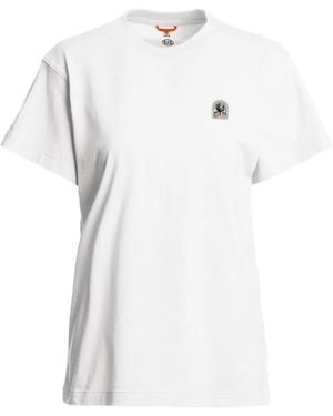 Parajumpers Sabella Logo-Patch T-Shirt - White