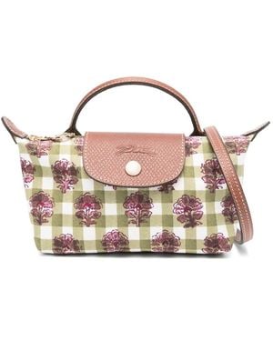 Longchamp Xs Le Pliage Cross Body Bag - Pink