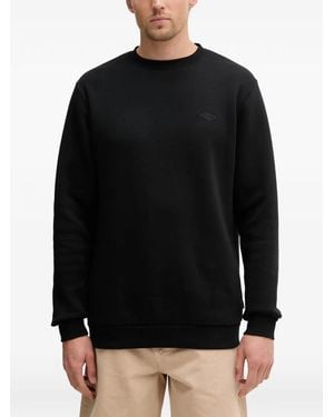 Rip Curl Classic Surf Logo-Embroidered Crew-Neck Jumper - Black