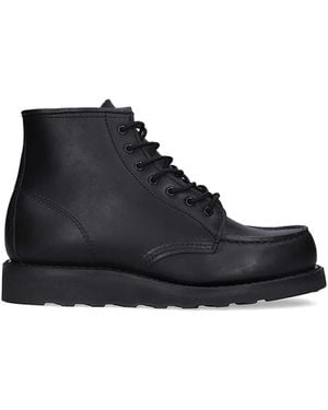 Red Wing Lace-Up Derby Shoes - Black