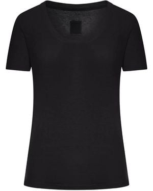 120% Lino Short-Sleeve T-Shirt - Black