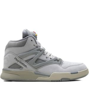 Reebok Pump Omni Zone Ii Playstation 30Th Anniversary Sneakers - Gray