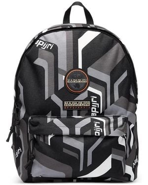 Napapijri Rucksack Mit Logo-Print - Schwarz