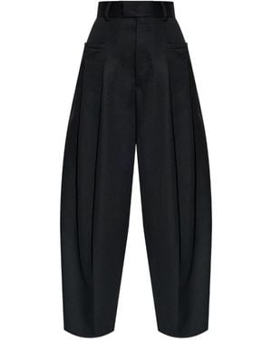 DSquared² Logo-Plaque Trousers - Blue