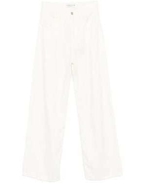 ICON DENIM Poppy Wide-Leg Jeans - White