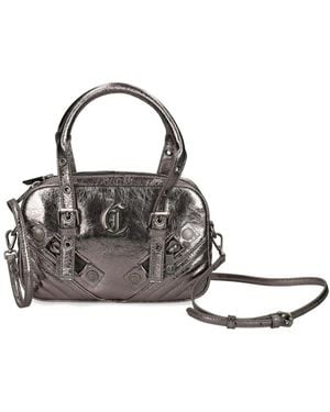 Just Cavalli Logo Tote Bag - Metallic