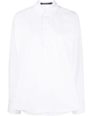 Sofie D'Hoore Long-Sleeve Cotton Shirt - White