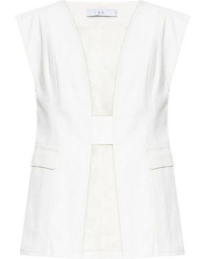 IRO Sleeveless Blazer - White