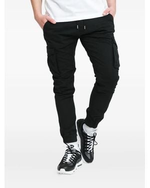 Alpha Industries Cotton Track Trousers - Black