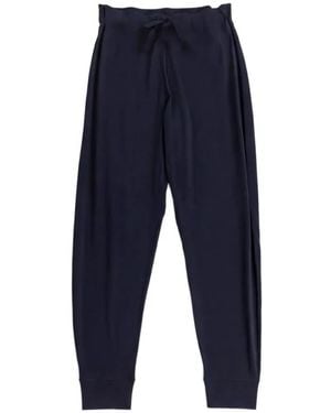 Handvaerk Pj Drawstring-Waistband Pants - Blue