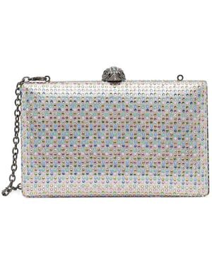 Kurt Geiger Embellished Chain Mini Bag - Grey