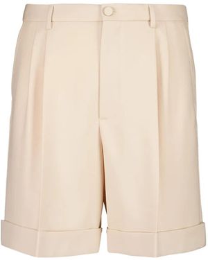 Valentino Garavani Shorts mit Falten - Natur