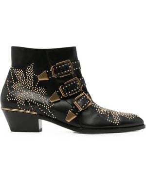 Chloé Susanna Boots - Black