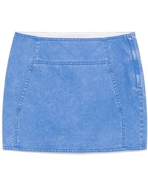 Facon Jacmin Jewl Mini Skirt - Blue