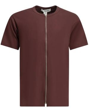 Comme des Garçons Zip-Fastening Shirt - Purple