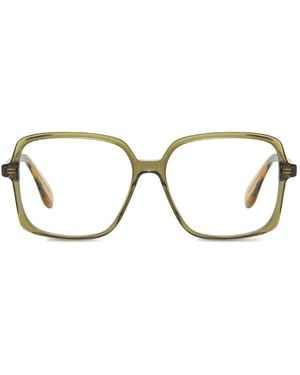 Gigi Studios Shale Square-Frame Glasses - Green