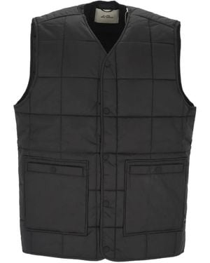 Les Deux Quilted Gilet - Black