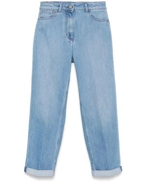 Peserico Jeans Con Design A Cinque Tasche - Blu