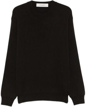 Golden Goose Ribbed Crew-Neck Sweater - Black