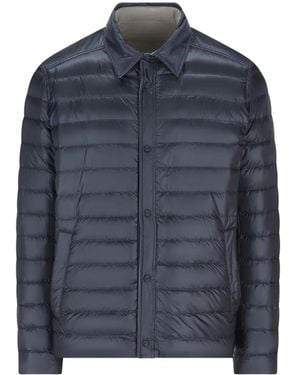 Herno Buttoned Jacket - Blue