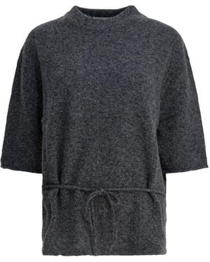 UMARMUNG Crew-Neck T-Shirt - Gray