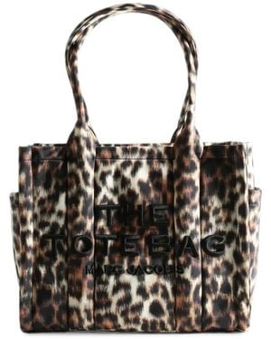 Marc Jacobs Leopard-Print The Tote Bag Tote Bag - Black