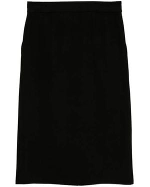 Eileen Fisher Falda midi Blomfield - Negro