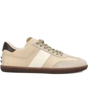 Tod's Leather Trainers - White