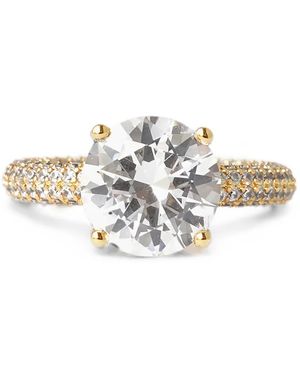 Izabel Display Mega Circle Ring - White