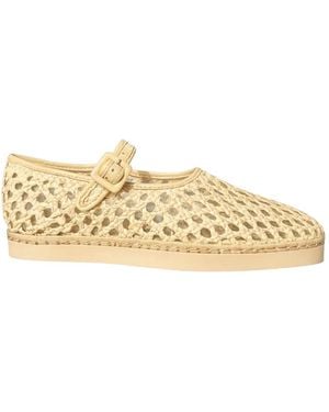 Loeffler Randall Rita Maryjane Ballet Flats - Metallic