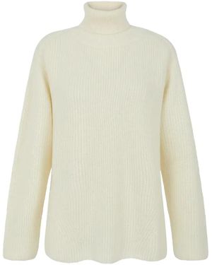 P.A.R.O.S.H. Roll-Neck Knitwear - White