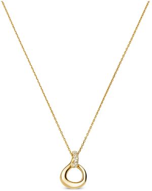 Missoma Molten Pendant Necklace - Metallic