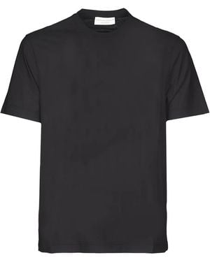 FILIPPO DE LAURENTIIS Cotton T-Shirt - Black