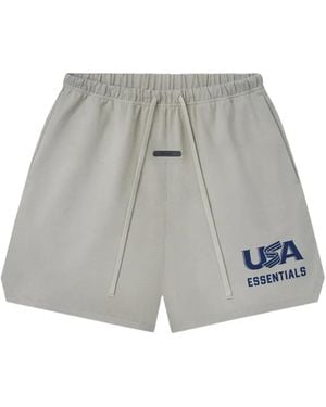 Fear Of God Usa Essentials Shorts - White