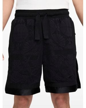 Nike Dna Dri-Fit Mesh-Panelled Shorts - Black
