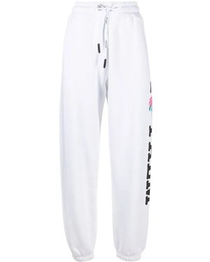 Palm Angels Jogginghose 'I Love Pa' - Weiß