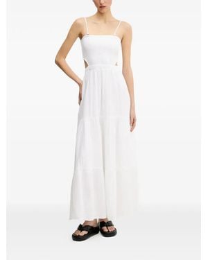 Rip Curl Cut-Out Maxi Dress - White