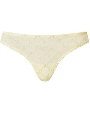 Twinset Logo-Embroidered Briefs - White