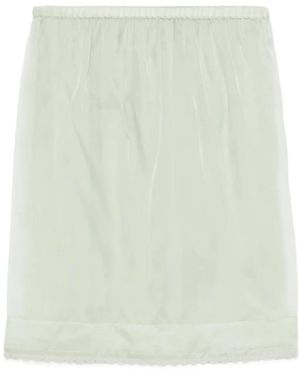 N°21 Scalloped Skirt - Natural