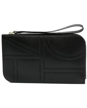 TOTEME Clutch Con Zip - Nero