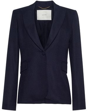 Adam Lippes Single Breasted Blazer - Blu