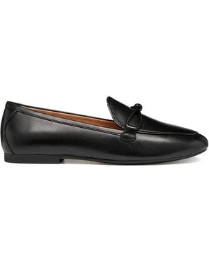 Geox Palmaria Knot Detail Loafers - Black