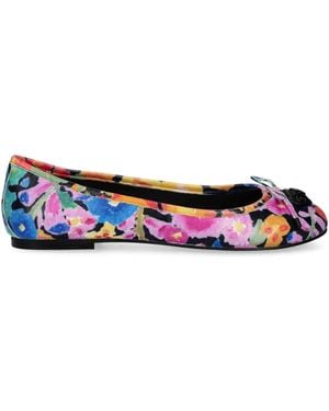 Kurt Geiger Eagle Ballet Flats - White