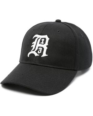 R13 Logo-embroidered Baseball Cap - Black